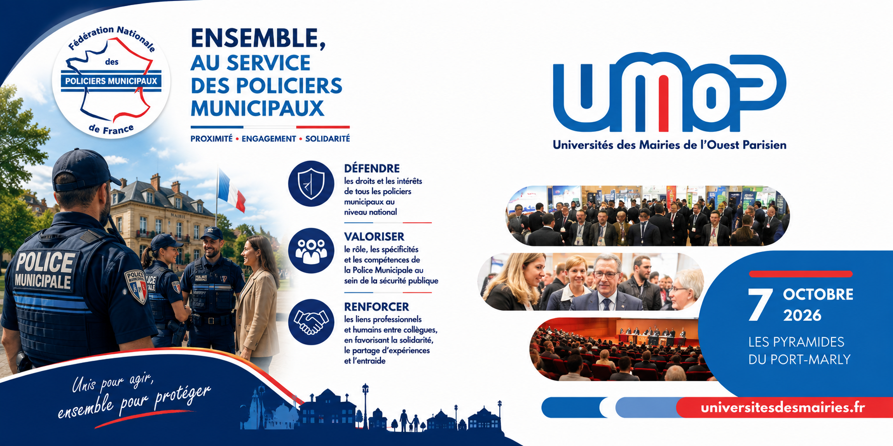 FNPMF présente aux Universités des Mairies de l'Ouest Parisien, 7 octobre 2026