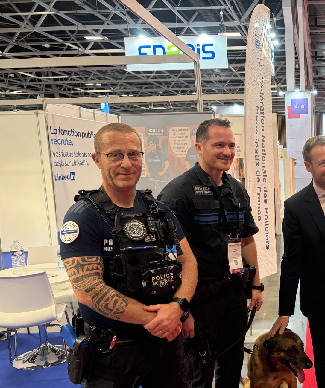 Membres du bureau FNPMF au Salon des Maires
